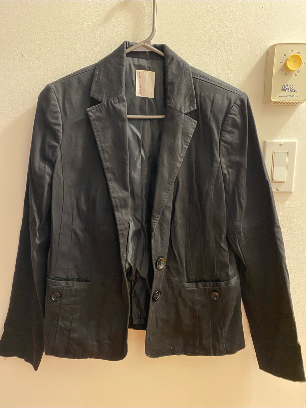 Women's Black Tailored Blazer Jacket